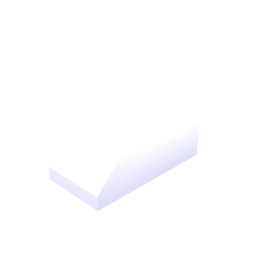 Flat Brick Slope 1x2